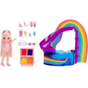 Rainbow High Littles Pool Day with Blush Playset